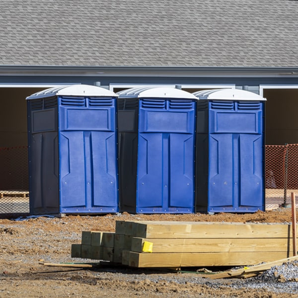 can i customize the exterior of the porta potties with my event logo or branding in Westport